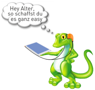 Tablet fürs Lernen unterwegs